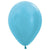 Metallic Satin Pearl Caribbean Blue Balloons (25 pack)