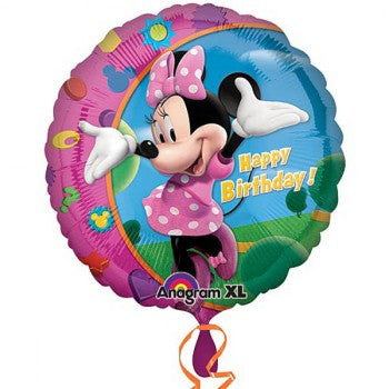 Minnie Happy Birthday Foil Balloon - 43cm